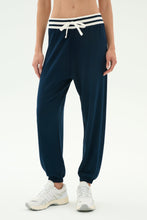Load image into Gallery viewer, Andie Oversized Fleece Sweatpant w/Stripe