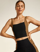 Load image into Gallery viewer, Vitality Colorblock Crop Tank