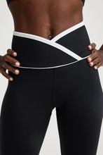 Load image into Gallery viewer, Ribbed Two Tone Veronica Legging