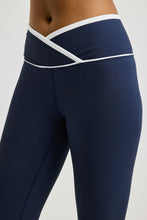 Load image into Gallery viewer, Ribbed Two Tone Veronica Legging
