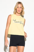 Load image into Gallery viewer, SG High Vibe Doheny Crop tank
