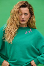 Load image into Gallery viewer, Devyn Oversized Sweatshirt Lucky Clover
