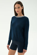 Load image into Gallery viewer, Sonja Fleece Sweatshirt w/Stripe
