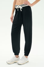 Load image into Gallery viewer, Andie Oversized Fleece Sweatpant w/Stripe
