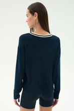 Load image into Gallery viewer, Sonja Fleece Sweatshirt w/Stripe
