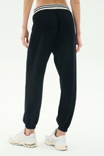 Load image into Gallery viewer, Andie Oversized Fleece Sweatpant w/Stripe
