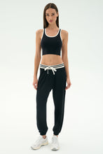 Load image into Gallery viewer, Andie Oversized Fleece Sweatpant w/Stripe
