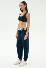 Load image into Gallery viewer, Andie Oversized Fleece Sweatpant w/Stripe
