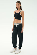 Load image into Gallery viewer, Andie Oversized Fleece Sweatpant w/Stripe
