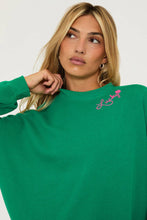 Load image into Gallery viewer, Devyn Oversized Sweatshirt Lucky Clover
