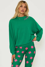 Load image into Gallery viewer, Devyn Oversized Sweatshirt Lucky Clover
