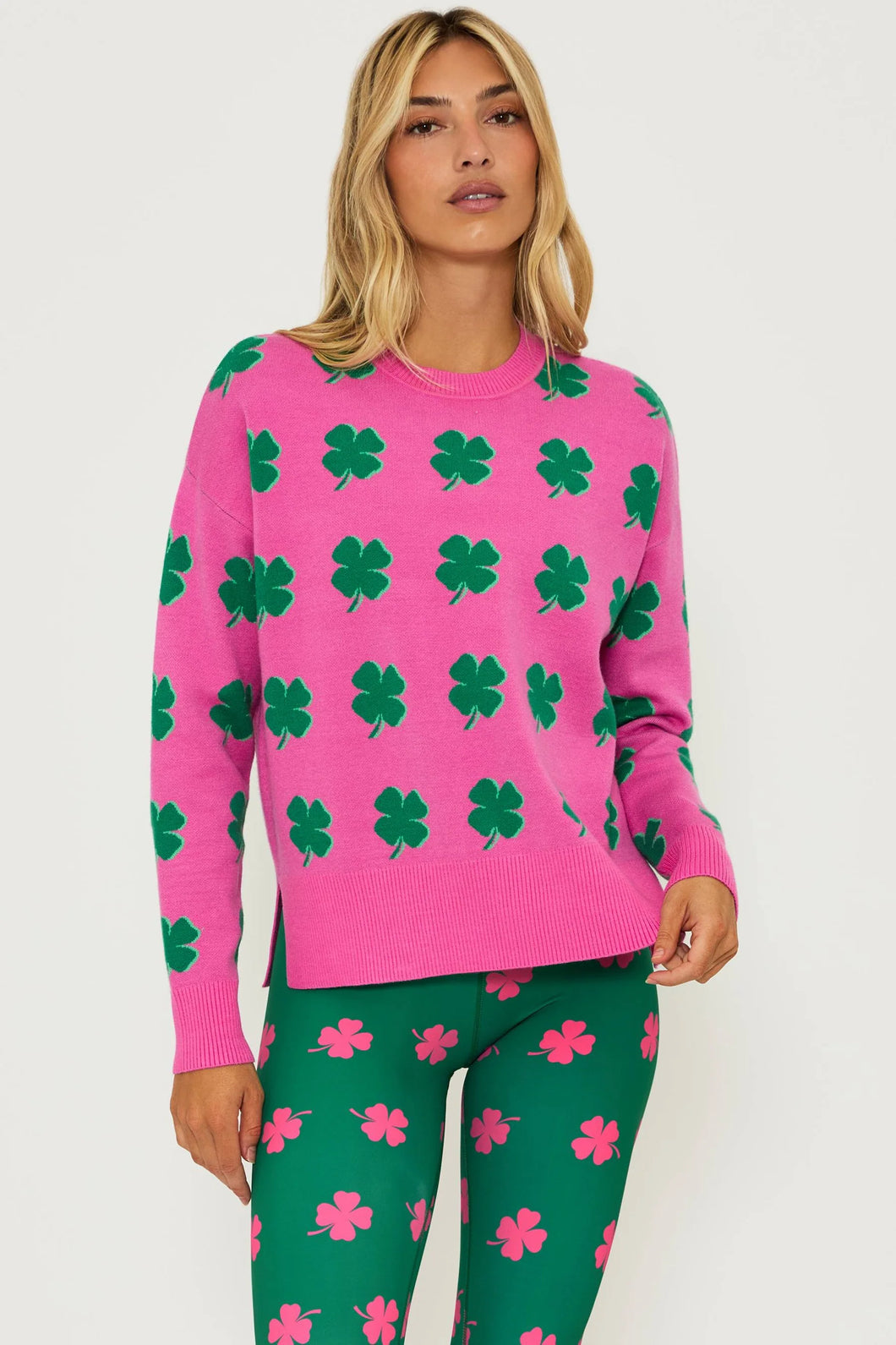 Callie Sweater Lucky Pink