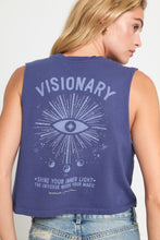 Load image into Gallery viewer, Visionary Eye Callie Crop Tank
