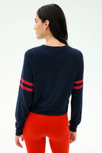 Load image into Gallery viewer, Brooks Stripe Fleece Sweatshirt
