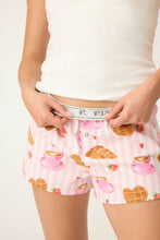 Load image into Gallery viewer, Croissant Flannel Shorts
