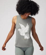 Load image into Gallery viewer, Peace Dove Muscle Tank

