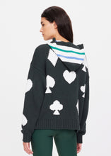 Load image into Gallery viewer, Ace of Hearts Abbey Knit Hood
