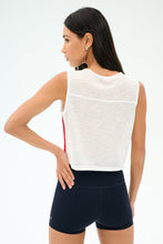 Load image into Gallery viewer, Logan Mesh Stripe Tank
