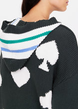 Load image into Gallery viewer, Ace of Hearts Abbey Knit Hood
