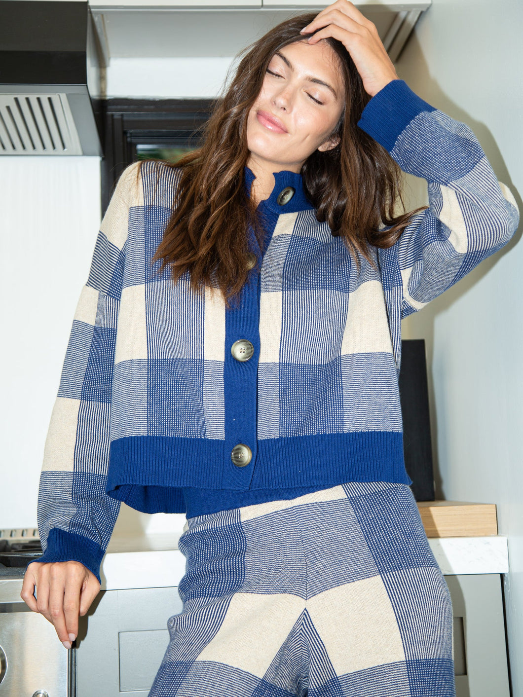 Plaid Rudi Cardigan