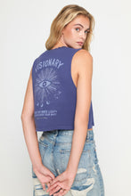 Load image into Gallery viewer, Visionary Eye Callie Crop Tank
