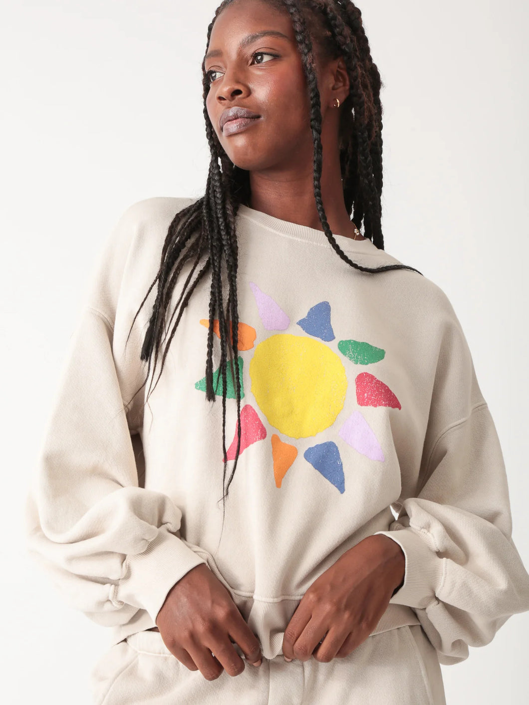 Balloon Sweatshirt Sun