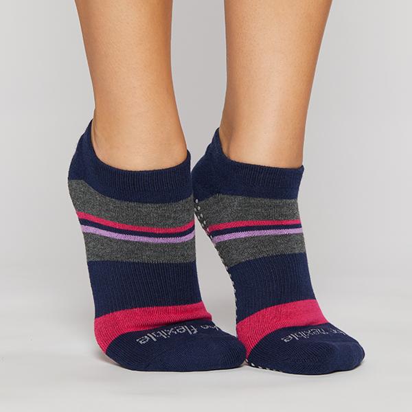 Be Flexible Taos Grip Socks Lotus
