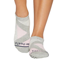 Load image into Gallery viewer, Be Thankful Aspen Grip Socks Dove
