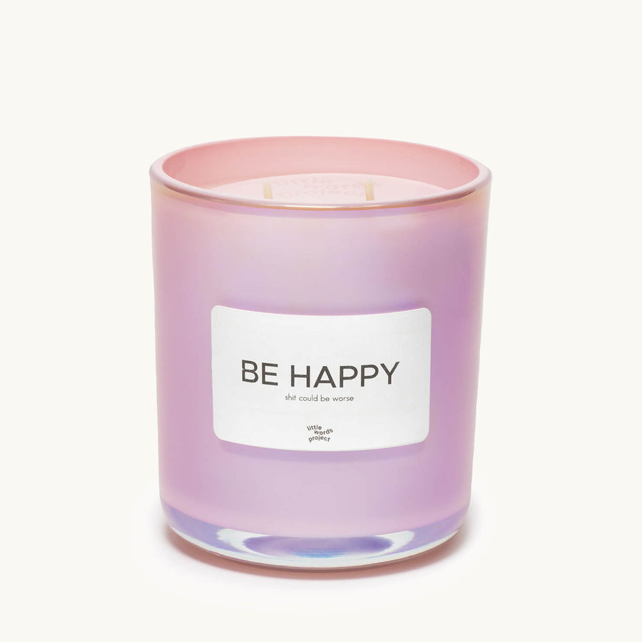 Be Happy Candle